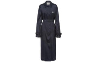 MIU MIU Trench Coats Women's Marine Blue