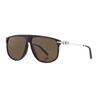DIOR Acetate Browline Sunglasses Men's Black