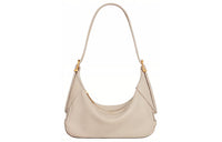 CELINE Romy Collection Soft Cowhide Shoulder Bag Handbag Medium Size Women's Light Stone Color