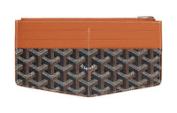 GOYARD Insert Louise Canvas With Leather Wallet Unisex Brown