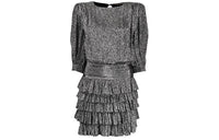 SAINT LAURENT Short Sleeved Dress Women's Black