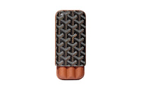 GOYARD Churchill Canvas With Leather Cigar Box Bag Merch Unisex 5 Colors