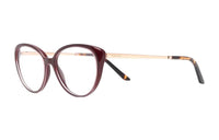 PRADA Eyeglass Frames Women's Red