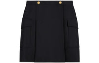CELINE FW22 Casual Short Skirts Women's Black