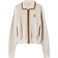 MIU MIU Crochet Workmanship Cardigan