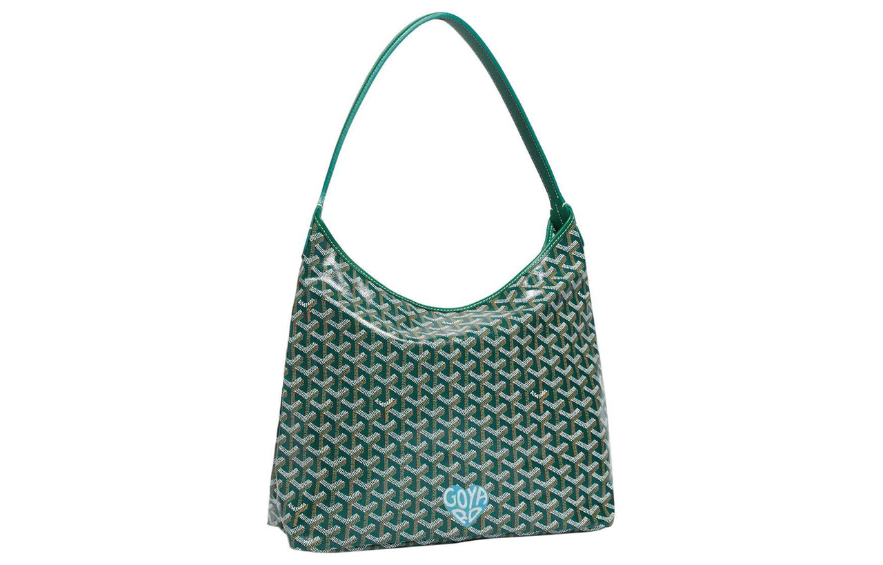 GOYARD Bohème Hobo Canvas With Leather Shoulder Bag Combo Bag Handbag, Shoulder Bag Women's