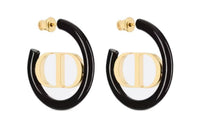 DIOR Metal Earrings Women's Black