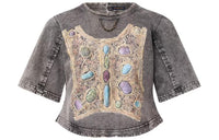 LOUIS VUITTON SS24 T Shirt Women's Gray