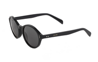 CELINE Round Sunglasses Men's Black