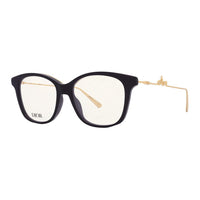 DIOR Acetate Square Eyeglass Frames Women's Bright Black