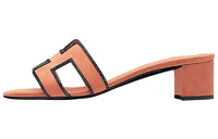 HERMES Oasis Slide Slippers Women's Orange