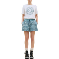 HERMES FW24 Casual Shorts Women's Blue