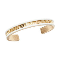 CHANEL Metal Bangles Unisex Gold