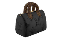 LOUIS VUITTON Speedy Bandouliere 25 Black
