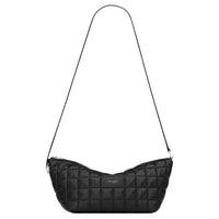 SAINT LAURENT Lambskin Shoulder Bag, Crossbody Bag Regular Women's Black