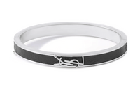 SAINT LAURENT Metal Bangles Men's Black