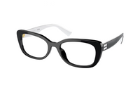 MIU MIU Acetate Irregular Shape Eyeglass Frames Women's Black