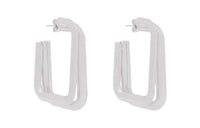 SAINT LAURENT Earrings Women's Silver