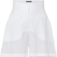 LOUIS VUITTON Monogram Fil Coupé Shorts