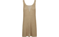 PRADA Sleeveless Dresses Women's Gold