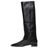 SAINT LAURENT Pointed Toe Knee-High Boots Women's