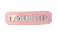 MIU MIU Hair Clips Women's Pink