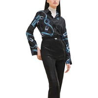 HERMES Shirts Women's Black