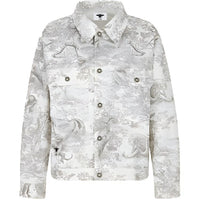DIOR Quarterly New Products Denim Jackets Women's Gray