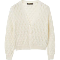 Loro Piana SS24 Knitwear Creamy Almond Kids'
