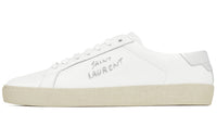SAINT LAURENT Low Top Skateboard Shoes Women's White