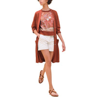 HERMES SS24 Knitwear Women's Dull Red