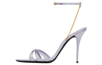 SAINT LAURENT Melody One-Strap Sandals 10.5cm Women's Light Purple