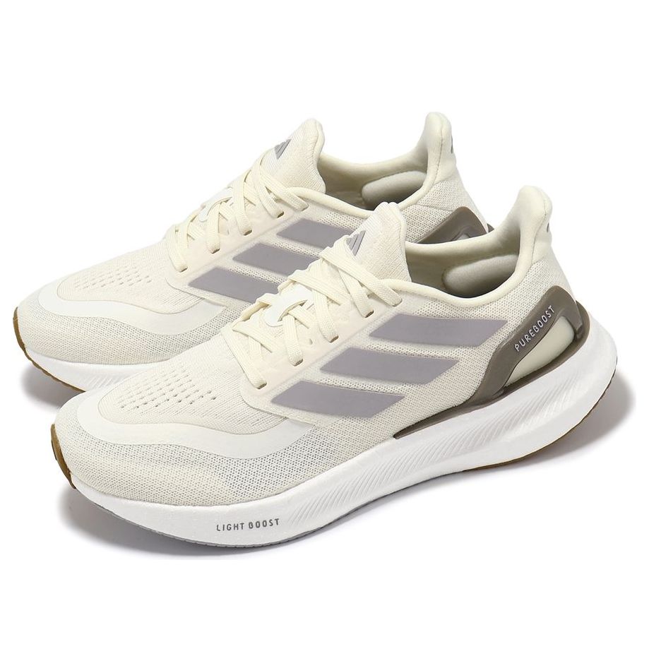 (WMNS) adidas Pureboost 5 'Core White Glory Grey Cyber Metallic' IF9205