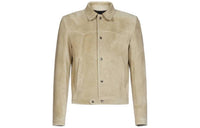 SAINT LAURENT Leather Jackets Men Nude