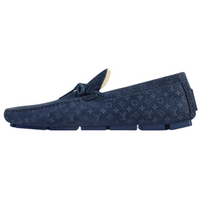 LOUIS VUITTON Driver Loafers Men's Blue
