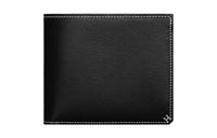 HERMES Box Leather Wallet Men's 89 Noir Black