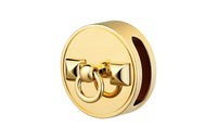 HERMES Accessories Women's Light Gold