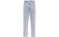 MIU MIU 2010-2020s Embroidered Jeans