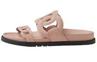 HERMES Quiet Slide Slippers Women's Pink