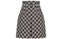 DIOR SS23 Casual Short Skirts Women's Black White