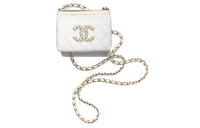 CHANEL Clutches Shoulder Bag Crossbody Bag Women's White
