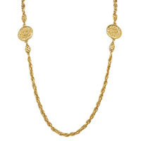 CHANEL Gold-Plated Necklaces Women's Gold