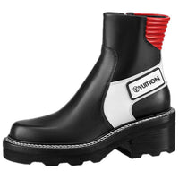 LOUIS VUITTON Beaubourg Ankle Boots Women's Black