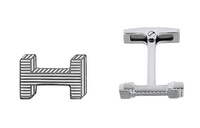 HERMES - Cufflinks Men's Silver