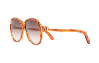 SAINT LAURENT Pre Owned 1970s Oval Gradient Sunglasses