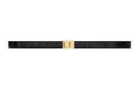 SAINT LAURENT Individual Fashion Smooth Buckle Leather Belts Women's Width: 2cm