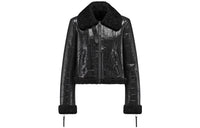 DIOR Leather Jackets Women's Black