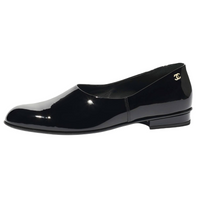 CHANEL 25C Spring Vacation Collection Casual Single Shoes Women's Black