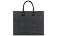 LOUIS VUITTON Canvas Bag, Handbag, Handbag Men's Black