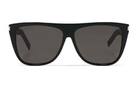 SAINT LAURENT Logo engraved Square frame Sunglasses